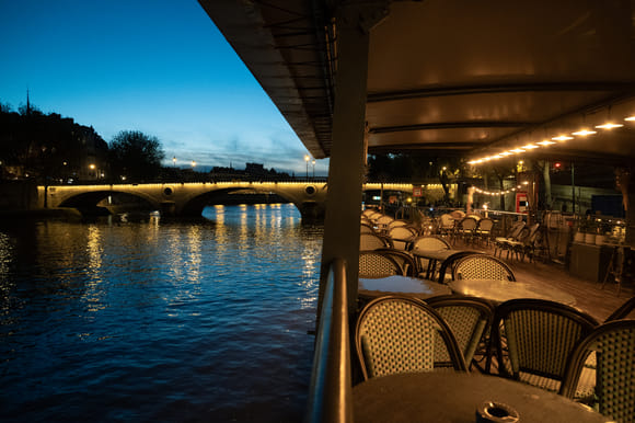 Péniche Sena — espace de réception
